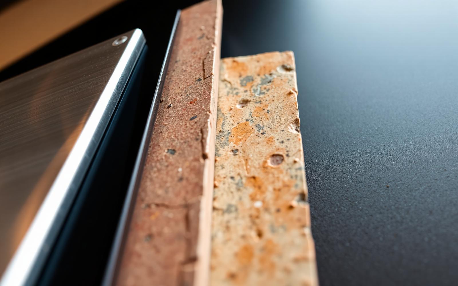 Sign material samples